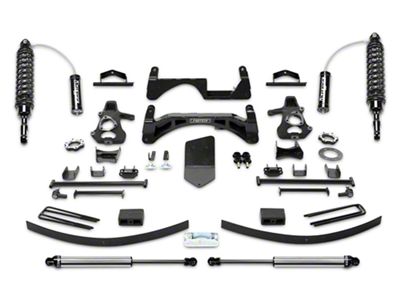 Fabtech 6-Inch Performance Suspension Lift Kit with Dirt Logic 2.5 Reservoir Coil-Overs and Shocks (07-13 4WD Silverado 1500 Extended Cab, Crew Cab)