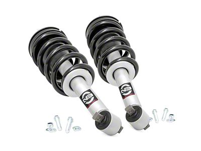 Rough Country N3 Loaded Leveling Front Struts for 2-Inch Lift (07-13 2WD/4WD Silverado 1500)