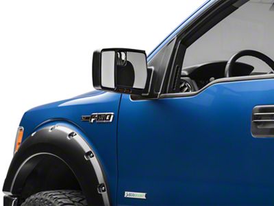 Custom Towing Mirror; Driver Side (04-14 F-150 w/ Standard Mirrors)