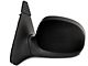 OE-Style Replacement Powered Non-Heated Foldaway Side Mirror; Driver Side; Black Cap (97-02 F-150)