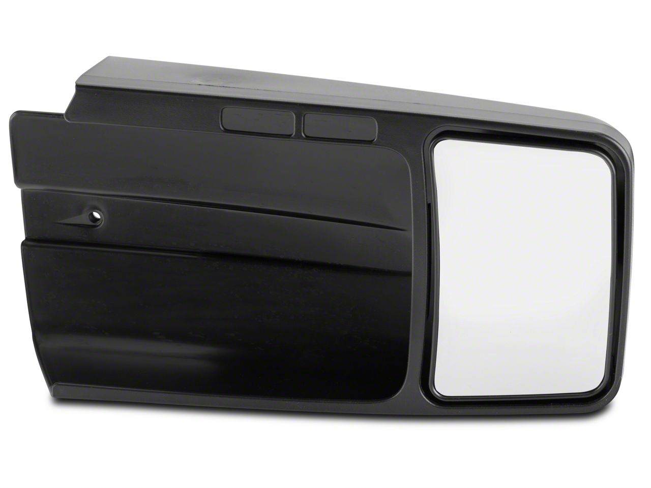 thumbnail image 2 of PM Performotor Pair Manual Extendable Tow Mirrors For Ford F-150 2004-2014 – Black, Dual Glass, Puddle Lamp 2 of 5