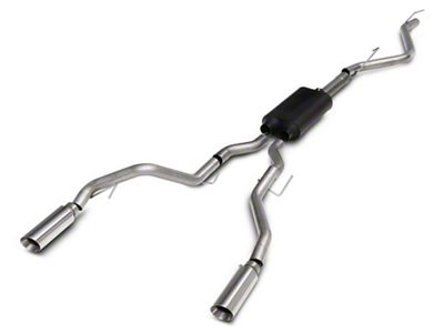 C&L Proven Ground Series Dual Exhaust System with Polished Tips; Rear Exit (09-18 5.7L RAM 1500 w/ Factory Dual Exhaust)