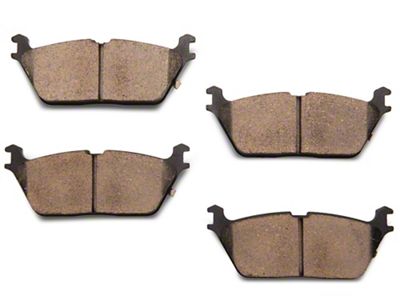 C&L Super Sport Ceramic Brake Pads; Rear Pair (19-24 RAM 1500)