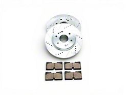 C&L Super Sport HD 6-Lug Brake Rotor and Pad Kit; Front (19-26 Silverado 1500)