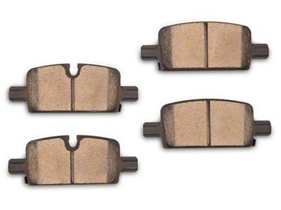 C&L Super Sport Ceramic Brake Pads; Rear Pair (21-24 Tahoe)