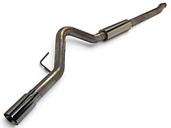 C&L 4-Inch Single Exhaust System with Polished Tip; Side Exit (11-16 6.2L F-250 Super Duty)