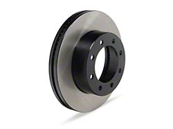 C&L OE Replacement Black Coated 8-Lug Rotor; Front (13-22 4WD F-350 Super Duty)
