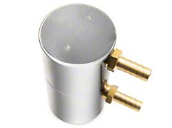 C&L Oil Separator; Polished; Driver Side (19-26 V8 Silverado 1500)