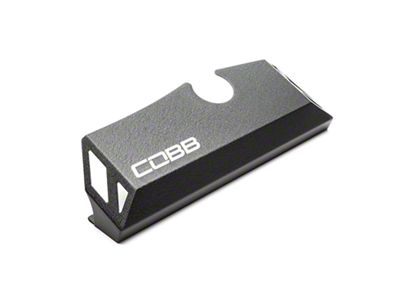 Cobb Coolant Overflow Cover; Wrinkle Black (15-25 F-150)