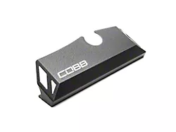 Cobb Coolant Overflow Cover; Wrinkle Black (15-23 F-150)