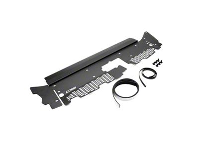 Cobb Radiator Shroud; Black Wrinkle (21-25 2.7L/3.5L EcoBoost F-150)
