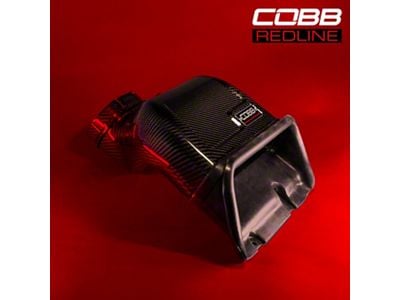 Cobb Redline Air Scoop; Carbon Fiber (17-24 2.7L/3.5L EcoBoost F-150)
