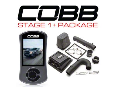 Cobb Stage 1+ Power Package with TCM (17-19 3.5L EcoBoost F-150, Excluding Raptor & 2019 Limited)