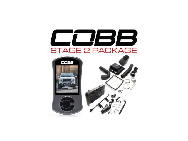 Cobb Stage 2 Power Package; Black (18-20 2.7L EcoBoost F-150)