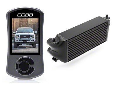 Cobb Stage 2 Power Package; Black (18-20 2.7L EcoBoost F-150)