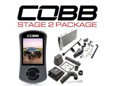 Cobb Stage 2 Power Package; Silver (2020 3.5L EcoBoost F-150, Excluding Limited & Raptor)