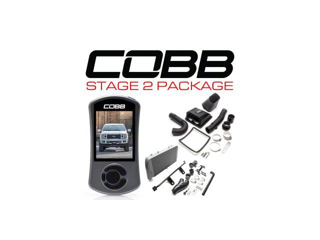 Cobb Stage 2 Power Package; Silver (18-20 2.7L EcoBoost F-150)