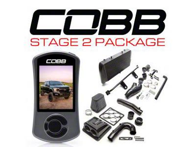 Cobb Stage 2 Redline Carbon Fiber Power Package; Black (2020 3.5L EcoBoost F-150, Excluding Limited & Raptor)