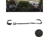 Center Dash Trim; Carbon Fiber Print (21-23 F-150)