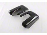 Mirror Covers; Gloss Black (21-26 F-150)