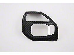 Cobra-Tek 4-Wheel Drive Switch Cover Trim; Carbon Fiber Print (19-25 RAM 1500)