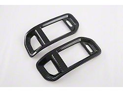 Cobra-Tek A/C Vent Cover Trim; Carbon Fiber Print (19-25 RAM 1500)