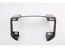 Cobra-Tek Front Center Unit Entertaiment System Cover Trim; Carbon Fiber Print (19-25 RAM 1500)