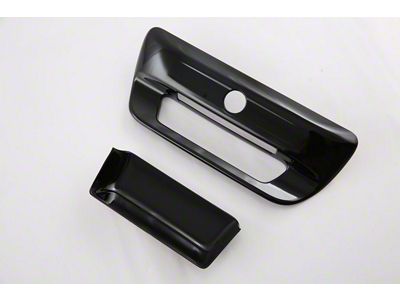 Cobra-Tek Tailgate Handle Cover; Gloss Black (19-25 RAM 1500)