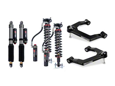 Cognito Motorsports 1-Inch Elite Front Leveling Kit with Elka 2.5 Shocks (19-25 Sierra 1500 AT4)