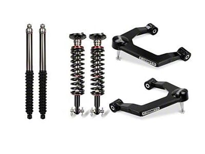 Cognito Motorsports 1-Inch Performance Leveling Kit with Elka 2.0 IFP Shocks (19-24 4WD Sierra 1500 AT4)