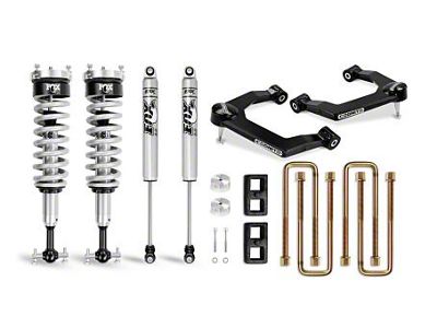 Cognito Motorsports 3-Inch Performance Ball Joint Leveling Lift Kit with FOX PS 2.0 IFP Shocks (19-24 Sierra 1500, Excluding AT4)