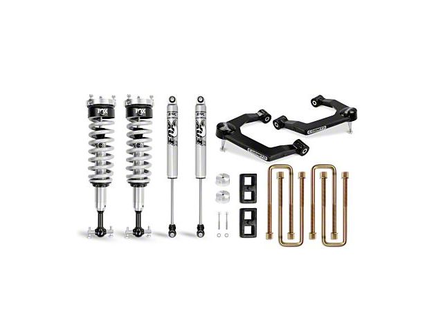 Cognito Motorsports 3-Inch Performance Ball Joint Leveling Lift Kit with FOX PS 2.0 IFP Shocks (19-24 Sierra 1500, Excluding AT4)