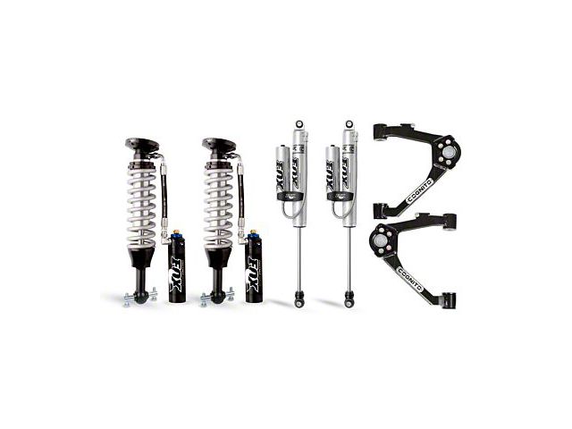 Cognito Motorsports 3-Inch Elite Leveling Kit with FOX FSRR Shocks (07-16 Sierra 1500 w/ Stock Cast Steel Control Arms, Excluding 14-16 Denali)