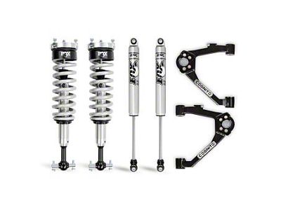 Cognito Motorsports 3-Inch Performance Leveling Kit with FOX 2.0 IFP Shocks (07-16 Sierra 1500 w/ Stock Cast Steel Control Arms, Excluding 14-16 Denali)