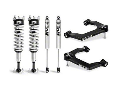 Cognito Motorsports 3-Inch Performance Leveling Kit with FOX PS 2.0 IFP Shocks (19-24 Sierra 1500, Excluding AT4)