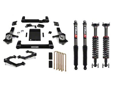 Cognito Motorsports 6-Inch Performance Lift Kit with Elka 2.0 IFP Shocks (19-24 Sierra 1500, Excluding Denali)