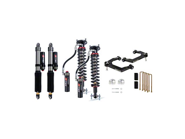 Cognito Motorsports 3-Inch Elite Leveling Lift Kit with Elka 2.5 Shocks (19-24 Silverado 1500, Excluding Trail Boss & ZR2)