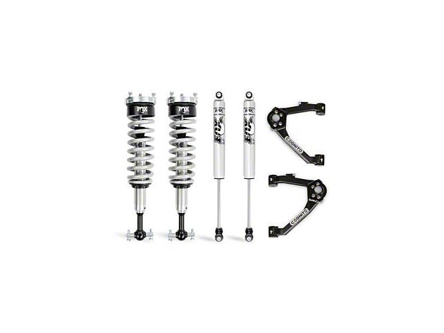 Cognito Motorsports 3-Inch Performance Leveling Kit with FOX 2.0 IFP Shocks (14-18 Silverado 1500 w/ Stock Cast Aluminum or Stamped Steel Control Arms)