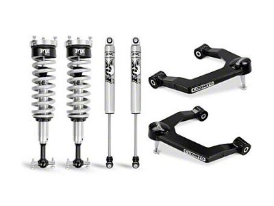 Cognito Motorsports 3-Inch Performance Leveling Kit with FOX PS 2.0 IFP Shocks (19-25 Silverado 1500, Excluding Trail Boss & ZR2)