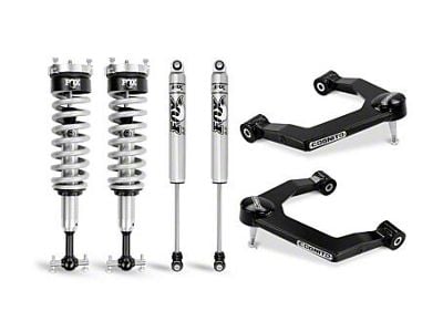 Cognito Motorsports 3-Inch Performance Leveling Kit with FOX PS 2.0 IFP Shocks (19-23 Silverado 1500, Excluding Trail Boss & ZR2)