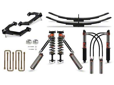 Cognito Motorsports 3-Inch Ultimate Leveling Kit with FOX FRS 3.0 IBP Shocks (19-25 Silverado 1500)