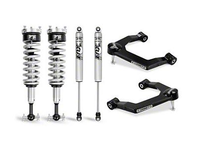 Cognito Motorsports 3-Inch Performance Uniball Leveling Kit with FOX PS 2.0 IFP Shocks (19-24 Silverado 1500, Excluding Trail Boss & ZR2)