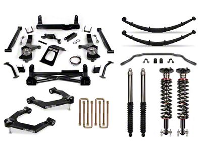 Cognito Motorsports 8-Inch Performance Lift Kit with Elka 2.0 IFP Shocks (19-25 Silverado 1500)
