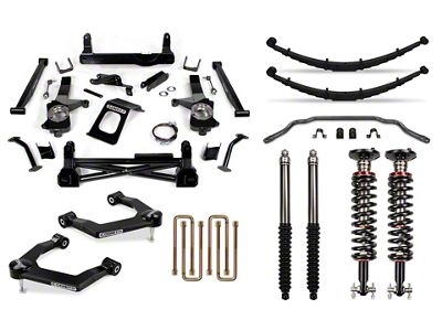 Cognito Motorsports 8-Inch Performance Lift Kit with Elka 2.0 IFP Shocks (19-24 Silverado 1500)