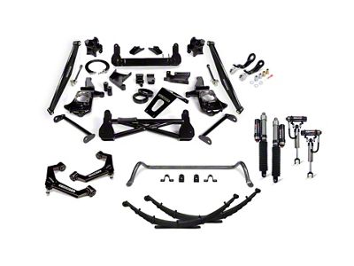 Cognito Motorsports 7-Inch Elite Lift Kit with Elka 2.5 Remote Reservoir Shocks (11-19 Silverado 3500 HD)