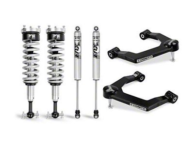 Cognito Motorsports 1-Inch Performance Ball Joint Front Leveling Kit with FOX PS 2.0 IFP Shocks (19-25 Sierra 1500, Excluding Denali)