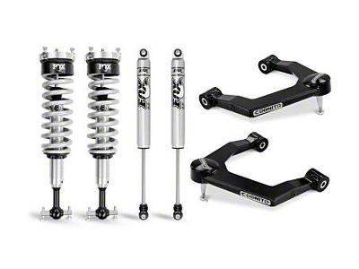 Cognito Motorsports 1-Inch Performance Ball Joint Front Leveling Kit with FOX PS 2.0 IFP Shocks (19-24 Sierra 1500, Excluding Denali)