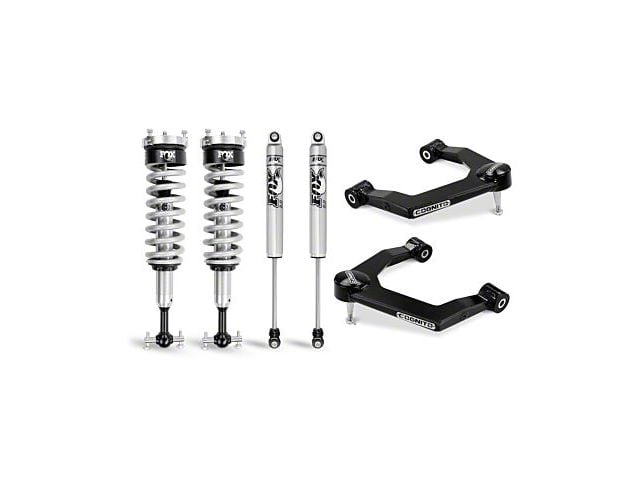 Cognito Motorsports 1-Inch Performance Ball Joint Front Leveling Kit with FOX PS 2.0 IFP Shocks (19-24 Sierra 1500, Excluding Denali)