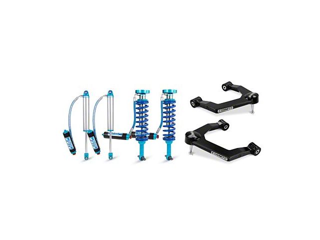 Cognito Motorsports 3-Inch Elite Uniball Front Leveling Kit with King 2.5 OEM Performance Series Shocks (19-24 Sierra 1500, Excluding AT4 & Denali)