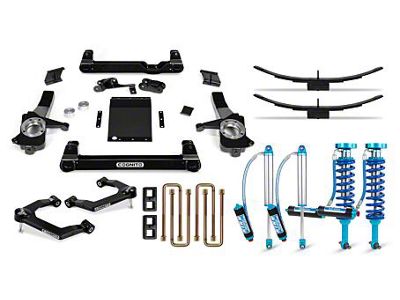 Cognito Motorsports 6-Inch Elite Suspension Lift Kit with King 2.5 Performance Race Series Remote Reservoir Shocks (19-24 Sierra 1500, Excluding Denali)